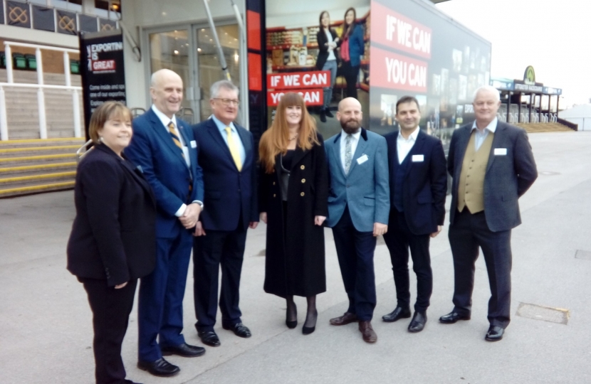 The LEP Annual Conference speakers with Small Business Minister Kelly Tolhurst MP