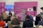 Abi Brown opening the LGA Conference Innovation Zone