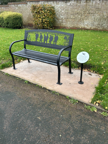 New D-Day 80th anniversary memorial bench